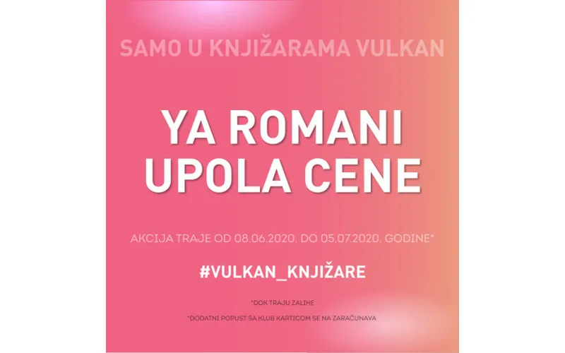 Tinejdž i YA romani upola cene