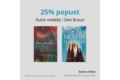 Autor nedelje - Den Braun