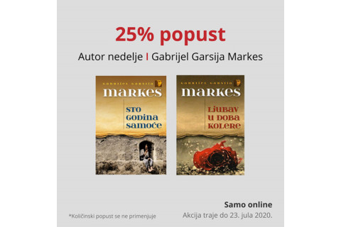 Autor nedelje - Gabrijel Garsija Markes