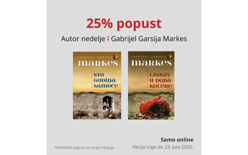 Autor nedelje - Gabrijel Garsija Markes