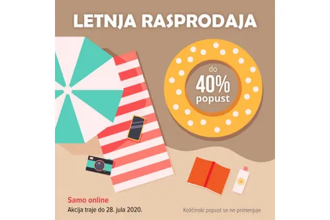 Letnja rasprodaja knjiga se nastavlja