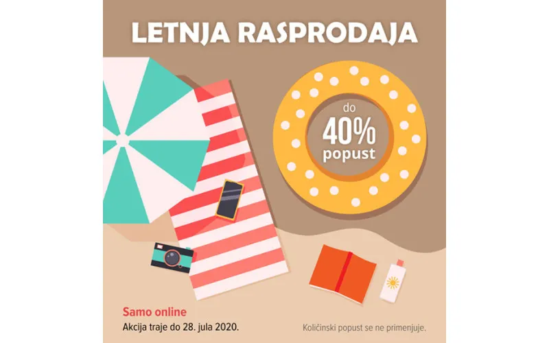Letnja rasprodaja knjiga se nastavlja
