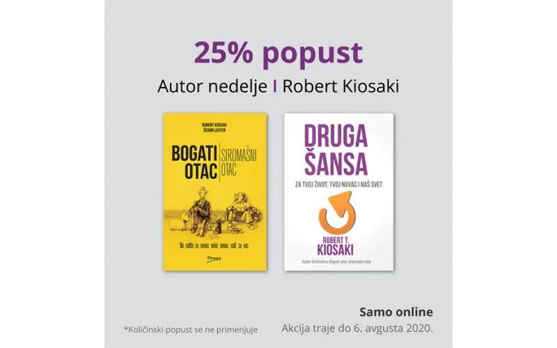 Autor nedelje- Robert Kiosaki