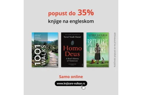 Popust od 25%, 30% i 35% na izdanja na engleskom jeziku