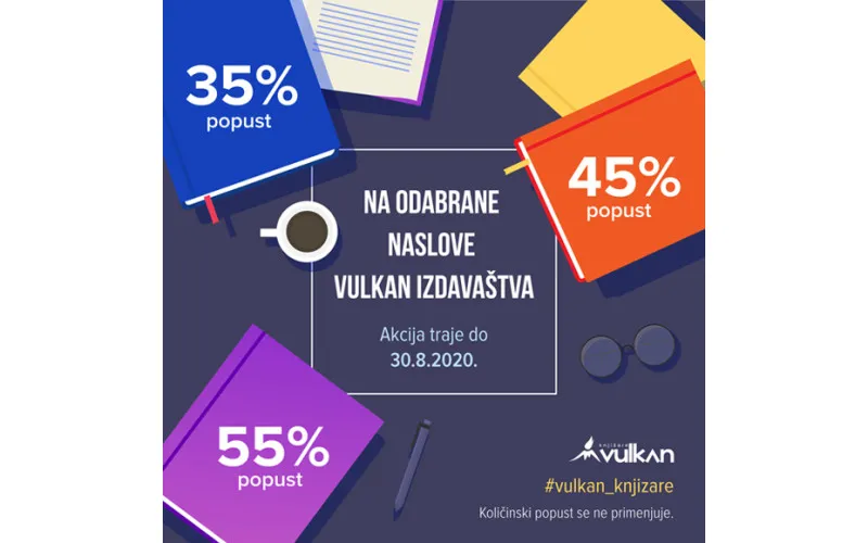 Vulkanovi hitovi na popustu od 35%, 45% i 55%