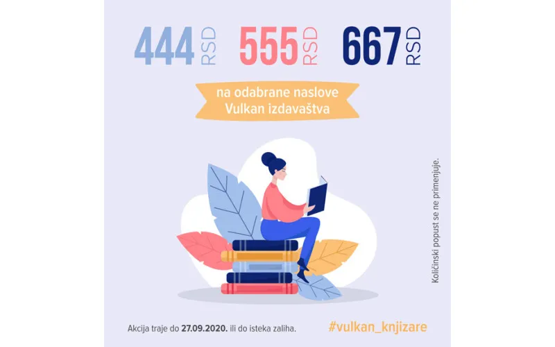 Knjige za 444, 555 i 667 dinara