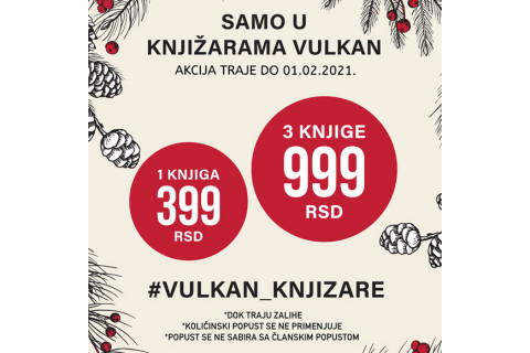 Akcija 1 za 399, 3 za 999 dinara