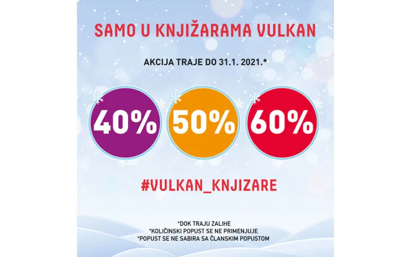 Popust od 40% 50% i 60%