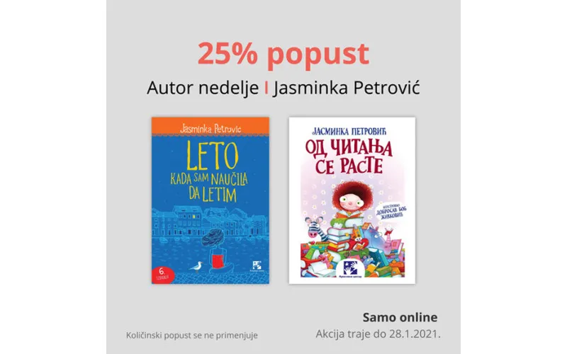 Autor nedelje - Jasminka Petrović