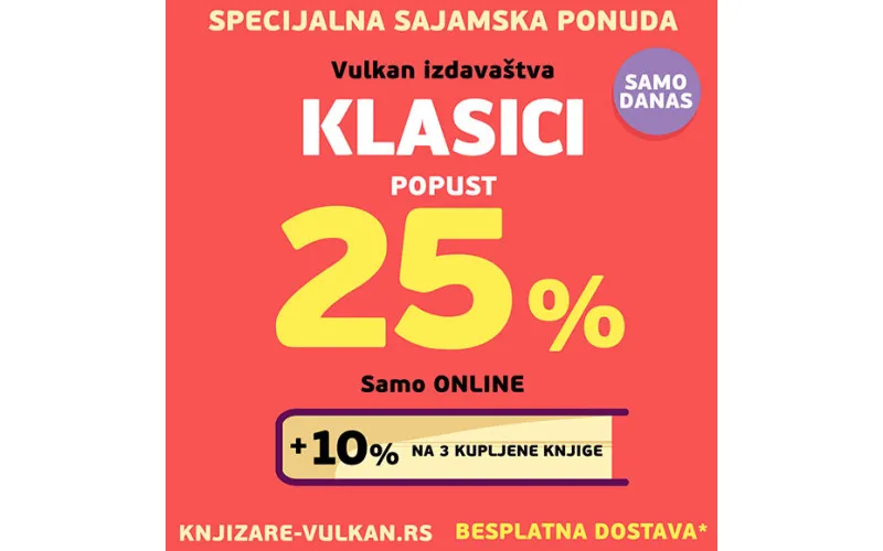 KLASICI 25% +10% samo 18. oktobra na sajtu