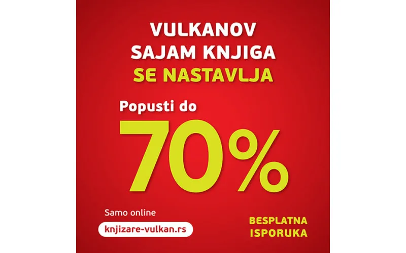Vulkanov sajam knjiga nastavlja se ONLINE do 24. oktobra