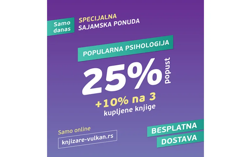 POPULARNA PSIHOLOGIJA 25% +10% SAMO 21. OKTOBRA NA SAJTU