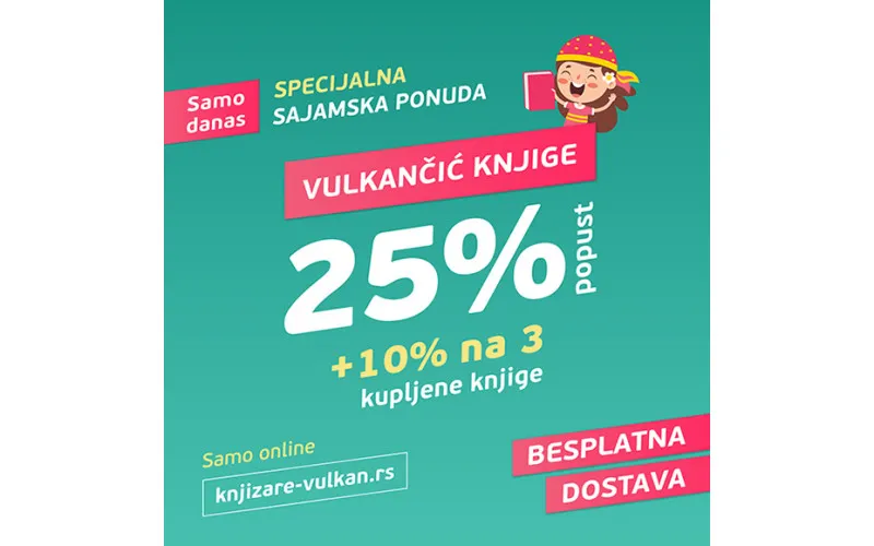 VULKANČIĆ 25% +10% SAMO 20. OKTOBRA NA SAJTU