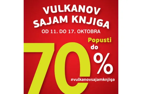 Vulkanov sajam knjiga 2021 - Od 11. do 17. oktobra