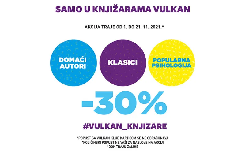 Domaći autori, klasici, popularna psihologija - 30% popusta