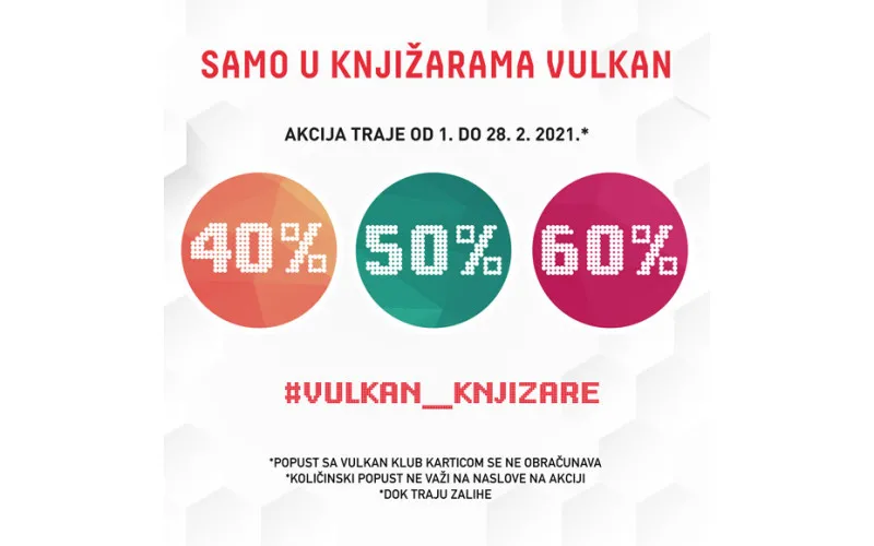 Popust 40%, 50%, 60%
