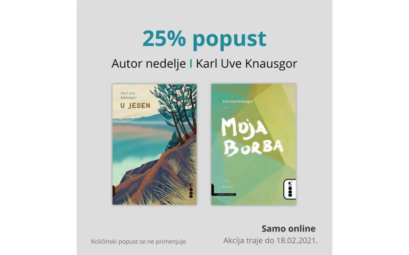 Autor nedelje Karl Uve Knausgor