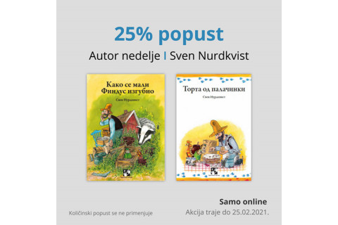 AUTOR NEDELJE Sven Nurdkvist