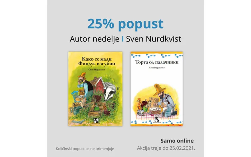 AUTOR NEDELJE Sven Nurdkvist