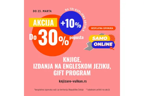 Velika ONLINE akcija - popust do 30+10%
