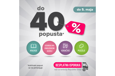 Do 40% popusta - ONLINE akcija