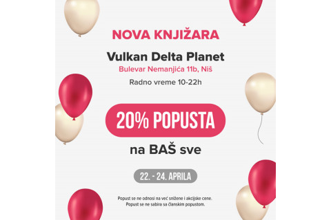 NOVA KNJIŽARA - VULKAN DELTA PLANET NIŠ