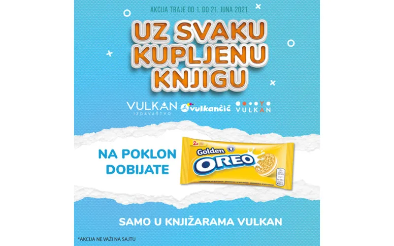 VULKAN I GOLDEN OREO POKLON-AKCIJA!
