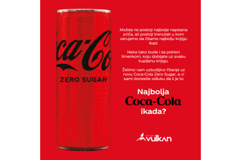 VULKAN I COCA-COLA ZERO SUGAR LETNJA POKLON-AKCIJA