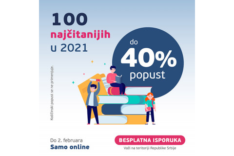 100 najčitanižjih na ONLINE popustu do 40%