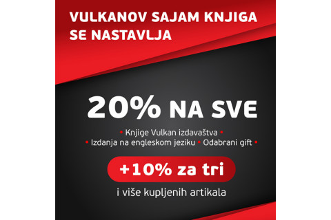 Vulkanov sajam knjiga nastavlja se ONLINE