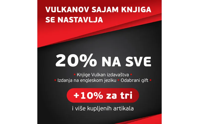 Vulkanov sajam knjiga nastavlja se ONLINE