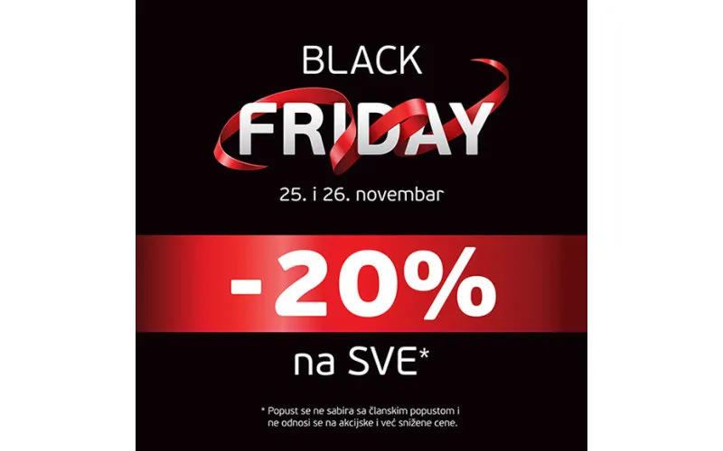 Black Friday popust u svim Knjižarama Vulkan i ONLINE!