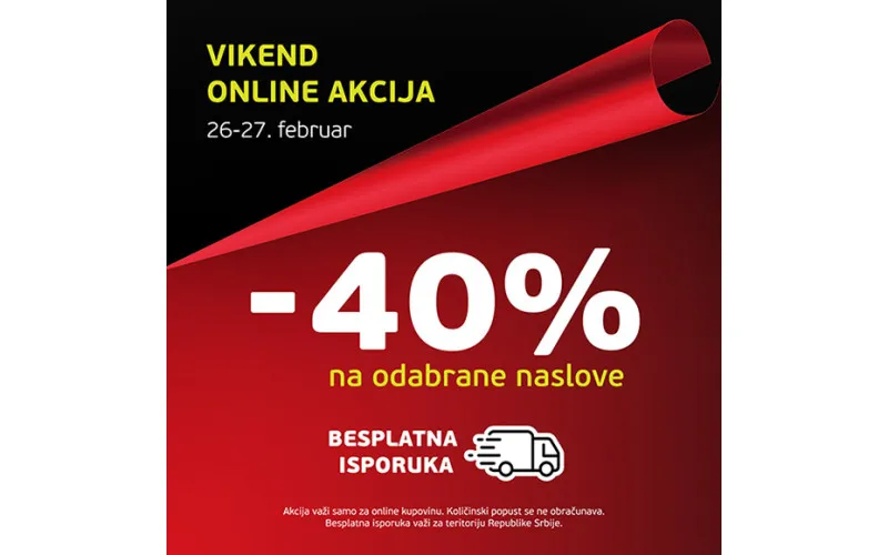 Vikend ONLINE akcija - 26. i 27. februara