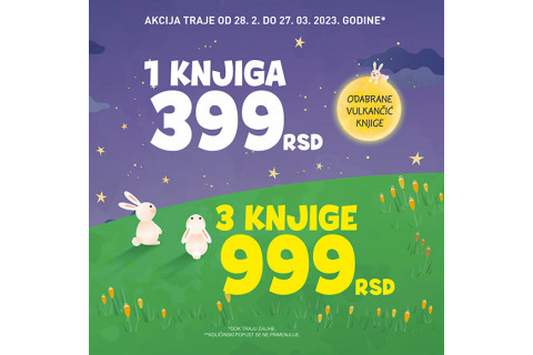 Dečije knjige 1 za 399, 3 za 999 dinara