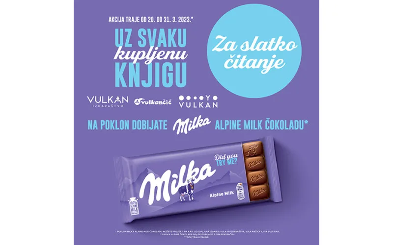 Vulkan i Milka poklon-akcija!