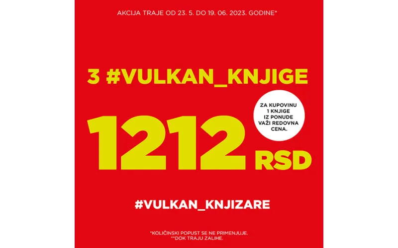 3 knjige za 1212 dinara