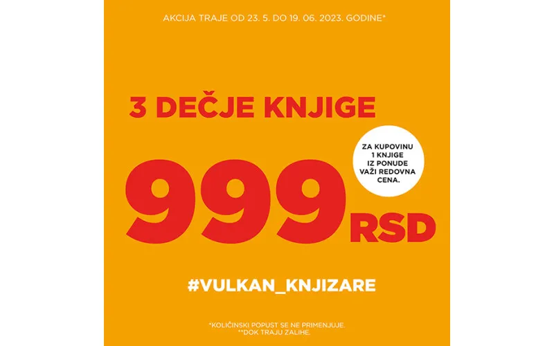 Knjige za decu - 3 za 999 dinara