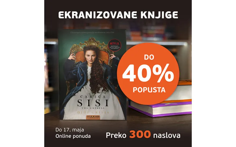 Ekranizovane knjige do 40% popusta - online ponuda