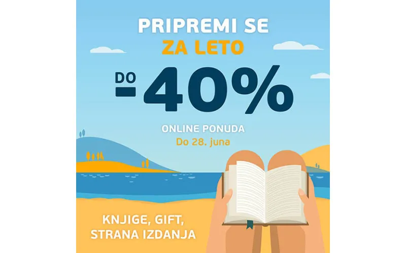 PRIPREMI SE ZA LETO - ONLINE POPUST I DO 40%