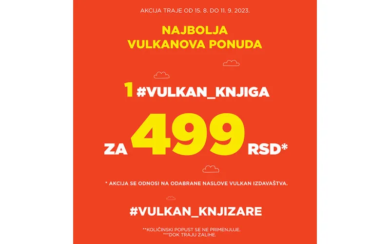 Odabrani naslovi po ceni od samo 499 dinara