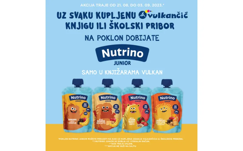 VULKANČIĆ I NUTRINO POKLON-AKCIJA