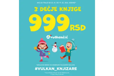 ODABRANI NASLOVI ZA DECU NA AKCIJI 3 ZA 999 DINARA