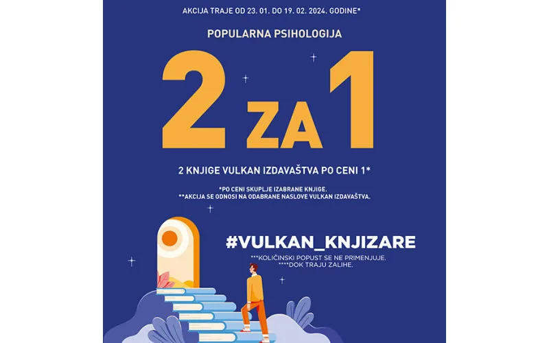 Naslovi iz oblasti popularne psihologije na akciji 2 za 1