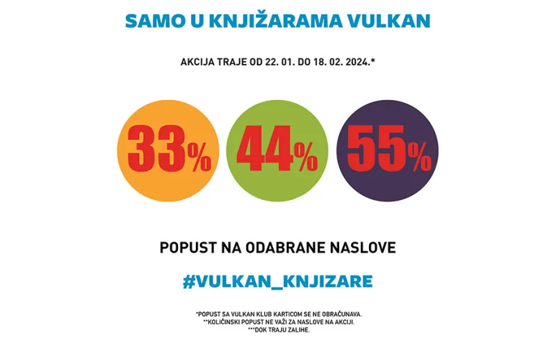 ODABRANI NASLOVI NA POPUSTU OD 33%, 44% I 55%