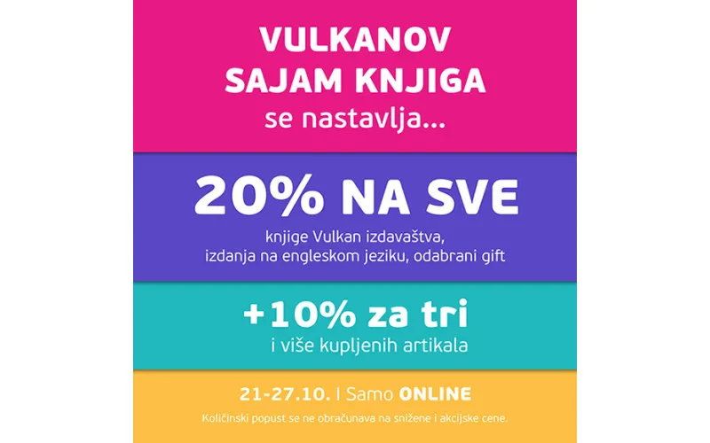 Vulkanov sajam nastavlja se ONLINE