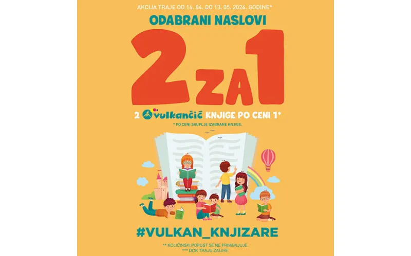 KNJIGE ZA DECU na akciji 2 za 1