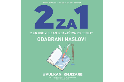 Akcija 2 za 1 - dve knjige po ceni jedne
