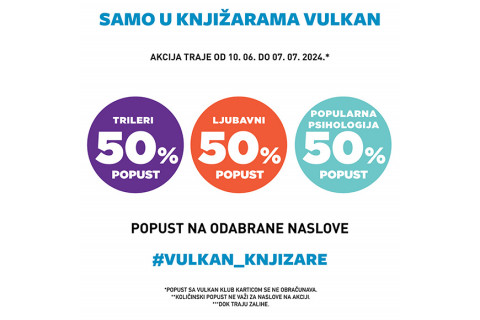POPUST 50% NA ODABRANE Trilere, Popularnu psihologiju i ljubavne romane