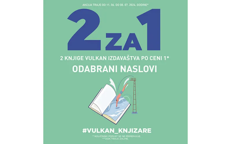 Akcija 2 za 1 - dve knjige po ceni jedne