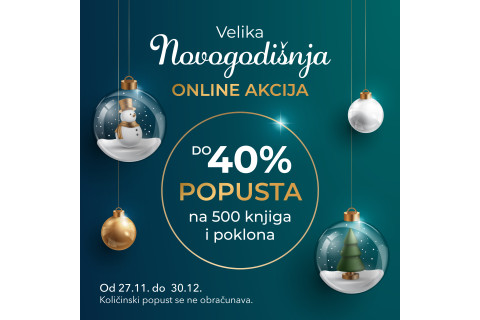 VELIKA NOVOGODIŠNJA AKCIJA ::: 500 ARTIKALA DO 40% ONLINE POPUSTA